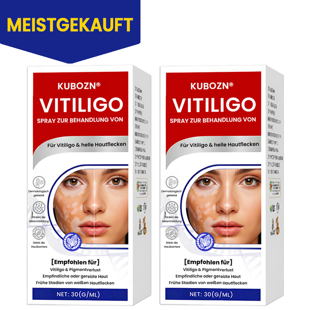 Kubozn® Spray gegen Vitiligo — Dermatologisch getestet, pflanzlich & steroidfrei (Offer)