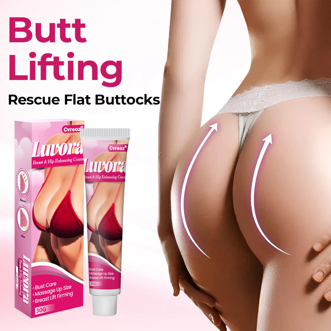 🍑 Cvreoz® Luvora Curve-Enhancing Cream — Fuller Bust & Lifted Hips