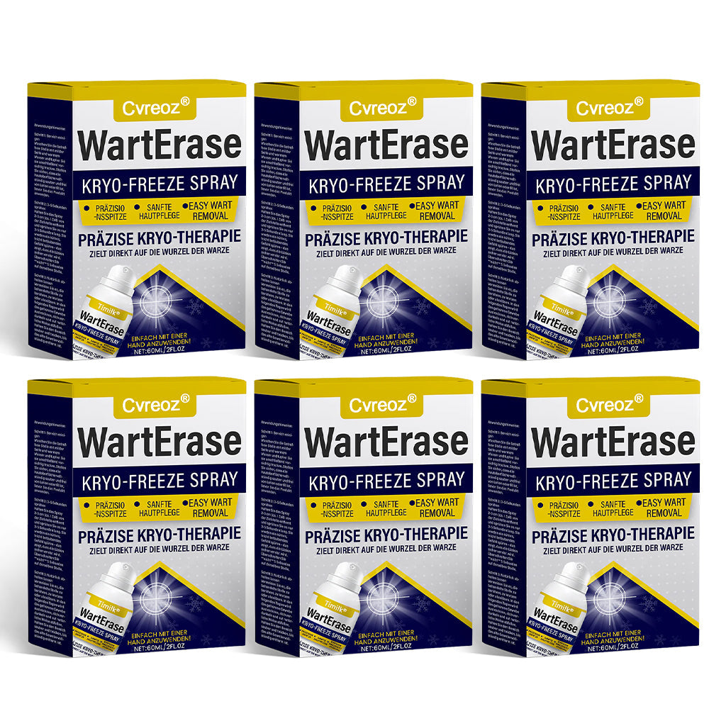 ❄️ Cvreoz® WartErase Cryo-Freeze Spray — Schnelle Entfernung von Warzen & Hautanhängseln