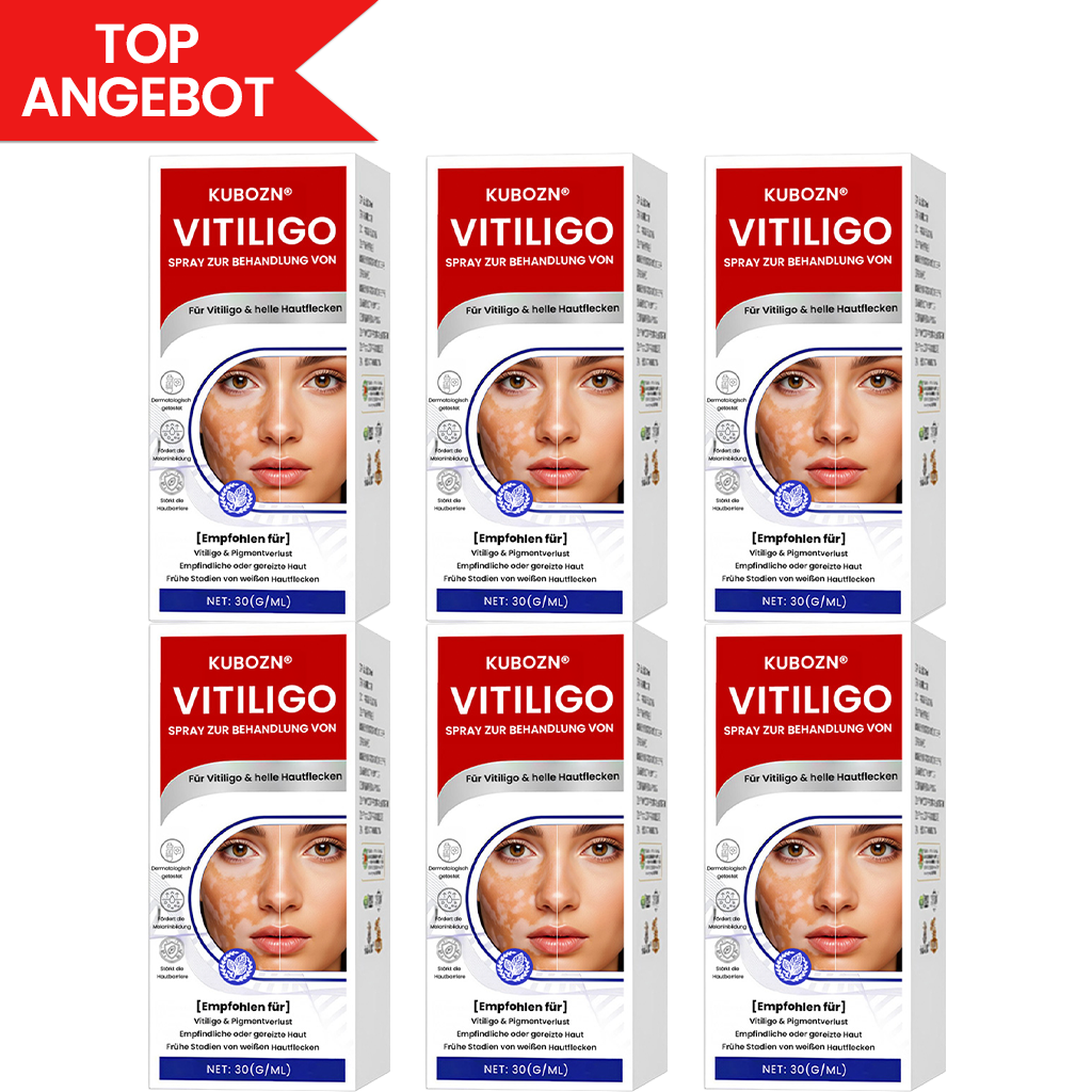 Kubozn® Spray gegen Vitiligo — Dermatologisch getestet, pflanzlich & steroidfrei (Offer)