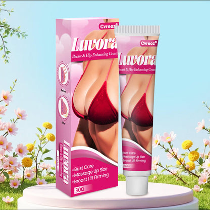 🍑 Cvreoz® Luvora Curve-Enhancing Cream — Fuller Bust & Lifted Hips