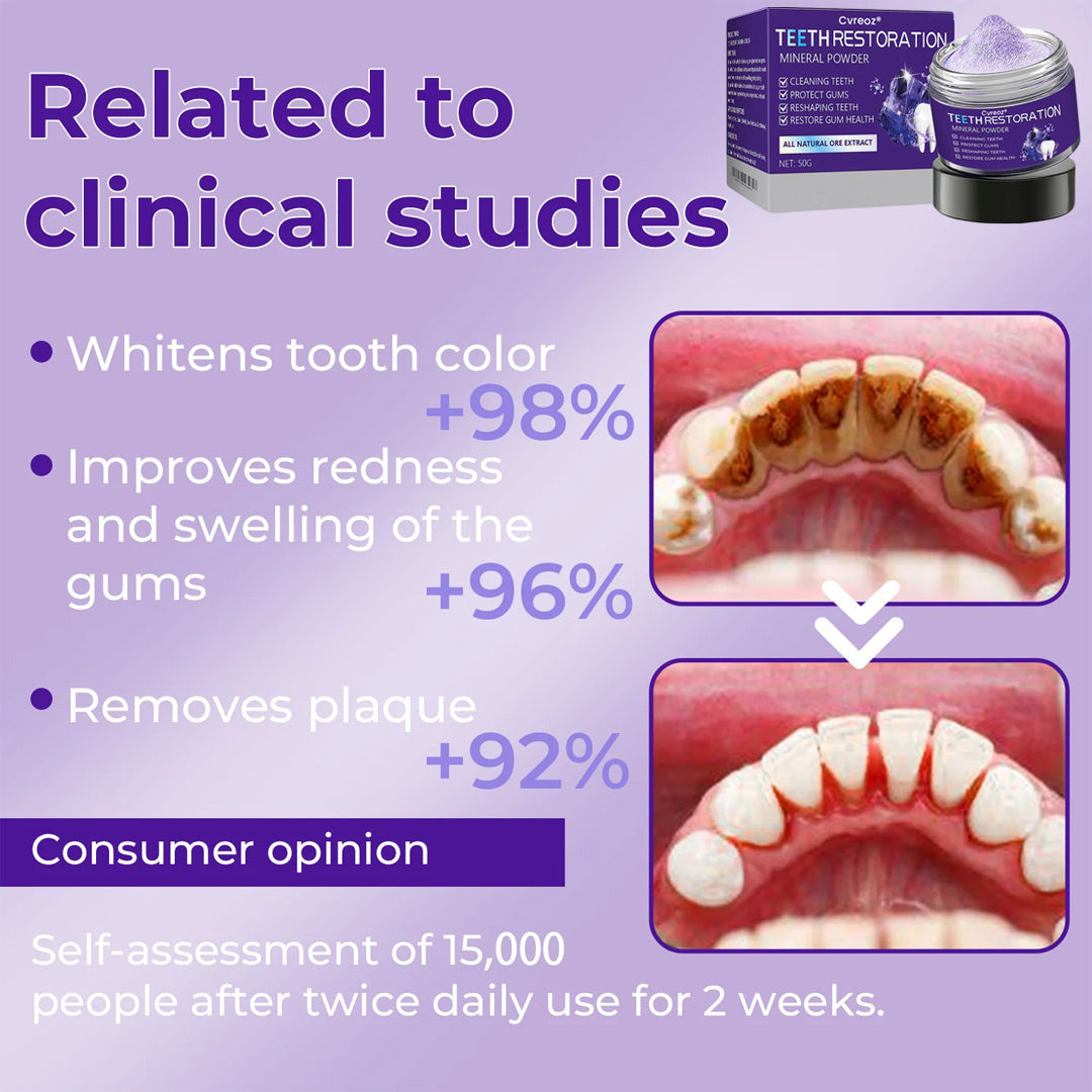 🦷Cvreoz® Dental Repair Mineral Powder >> 🔥Buy 1 Get 1 Free🔥