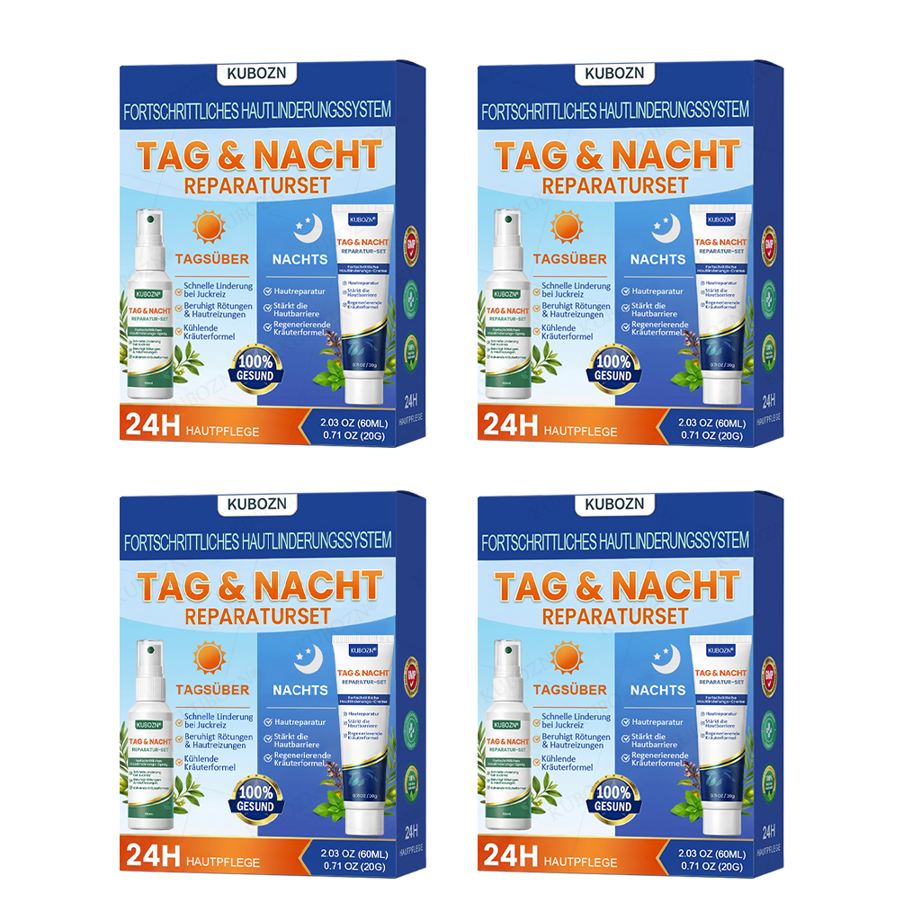 4 Systeme: 14 Tage Komplette Haut-Erneuerung