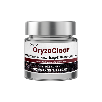⭐ Cvreoz® OryzaClear – Schwarzreis-Extrakt Creme gegen Hautanhänge & raue Stellen – sanft, pflanzlich & sichtbar wirksam