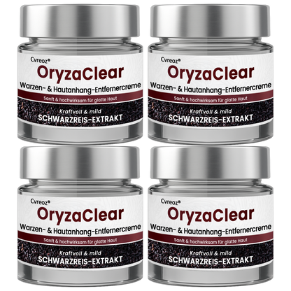 ⭐ Cvreoz® OryzaClear – Schwarzreis-Extrakt Creme gegen Hautanhänge & raue Stellen – sanft, pflanzlich & sichtbar wirksam