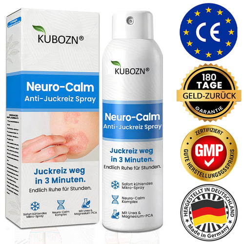 ✅KUBOZN® Magnesium Kräuter-Psoriasis Spray – TÜV Geprüft (Lindert Psoriasis & Ekzeme, verbessert bakterielle Hautinfektionen im Intimbereich, unterstützt bei Akne & Warzen) (Copy)